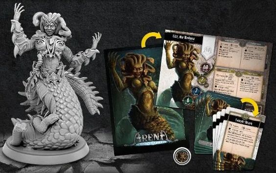 Arena: The Contest – Lizz the Medusa box art