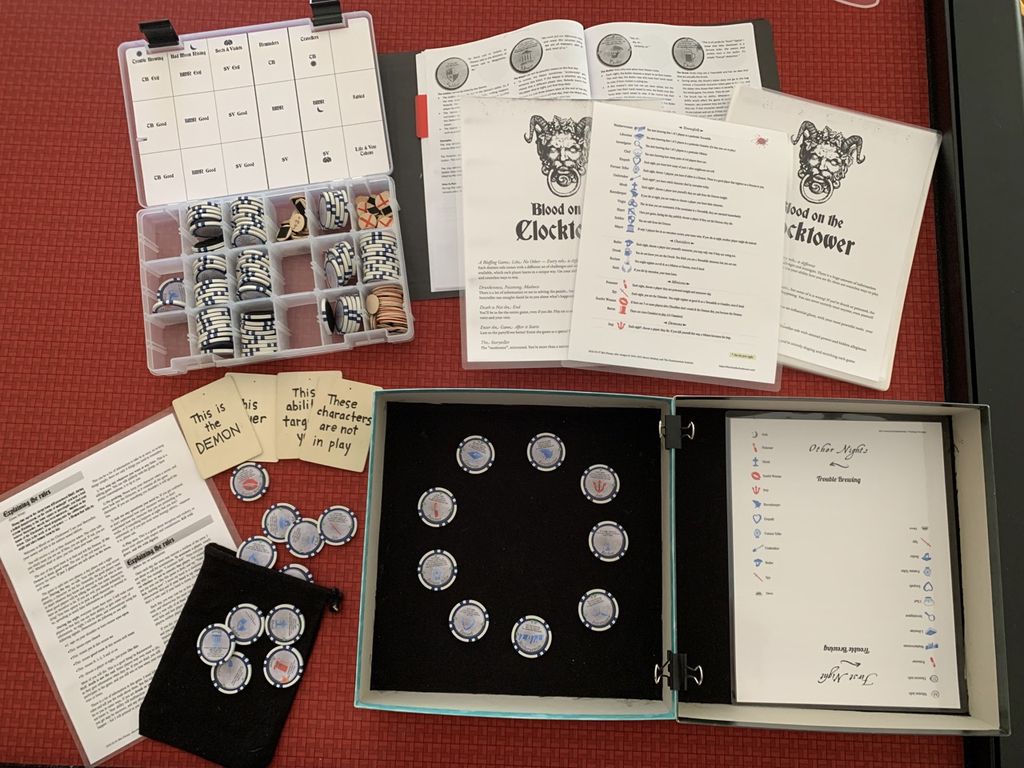 my custom DIY build of BOTC | Blood on the Clocktower