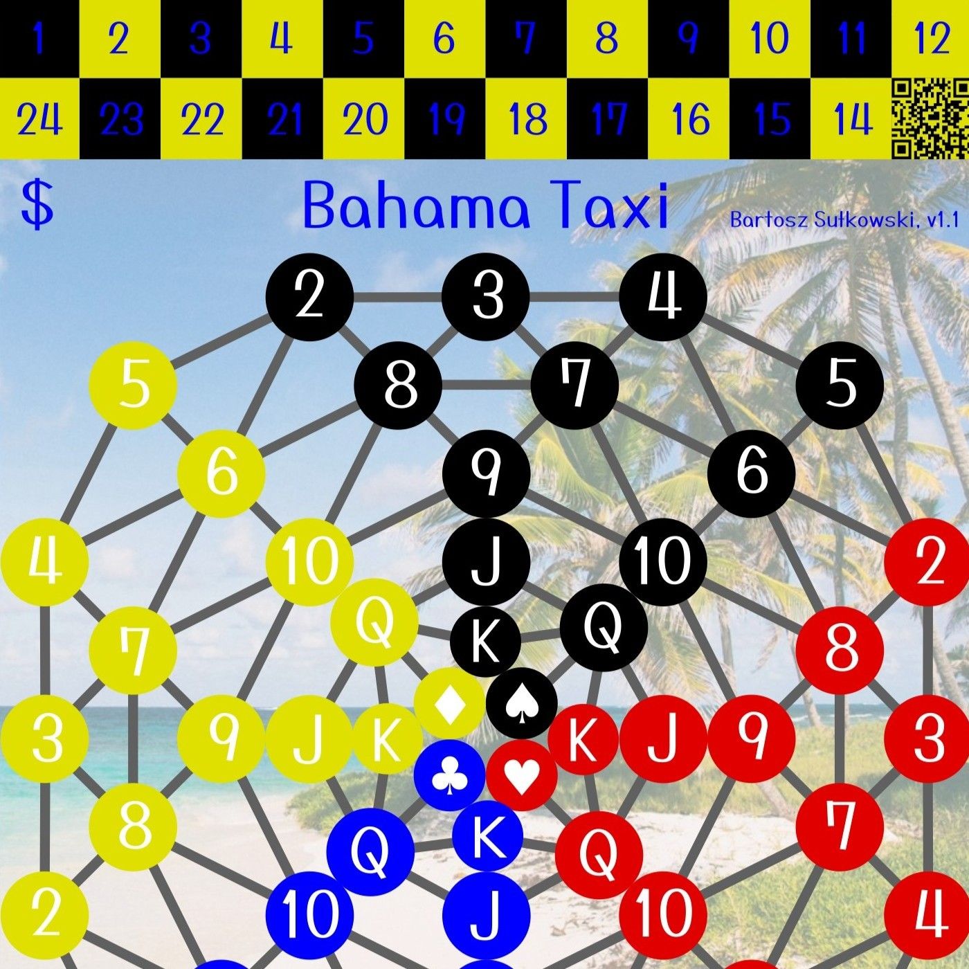 Boîte du jeu Bahama Taxi