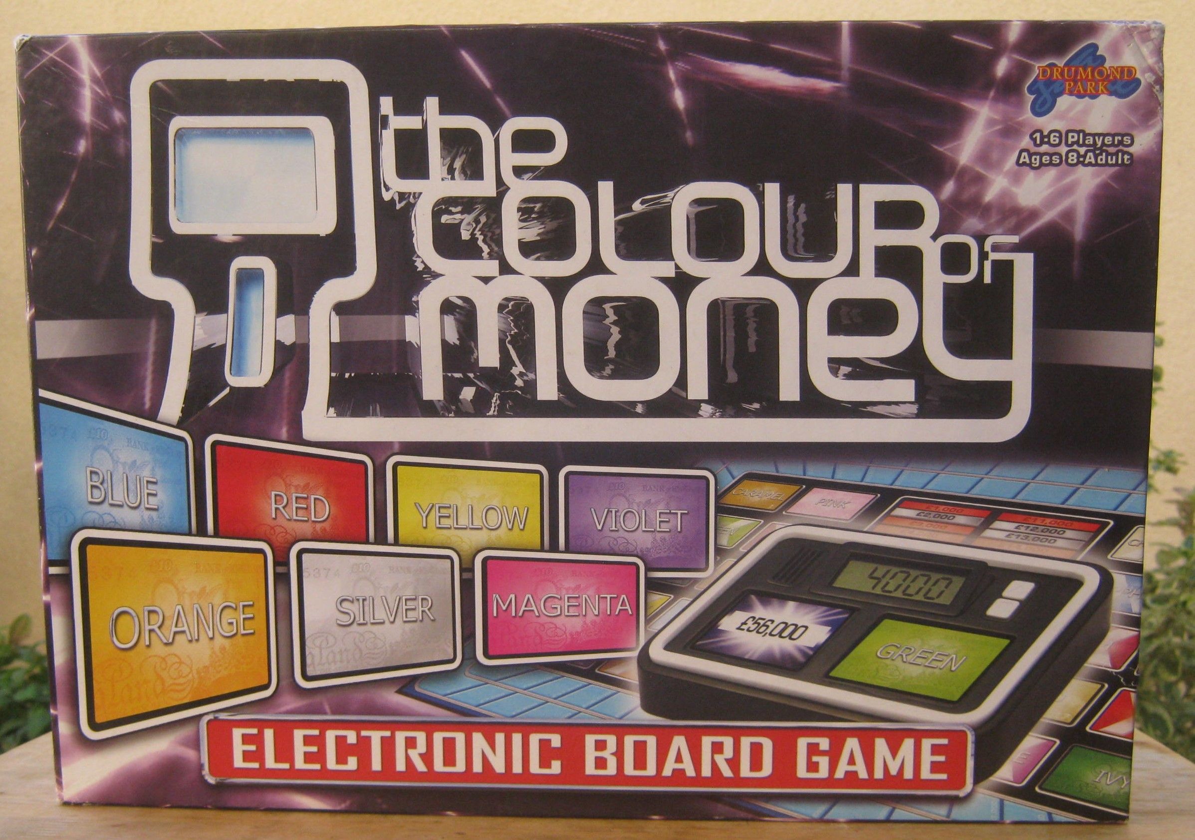 The Colour of Money Electronic Board Game
