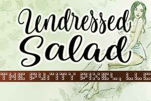 Undressed Salad
