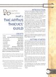 RPG Item: The Antius Thieves' Guild