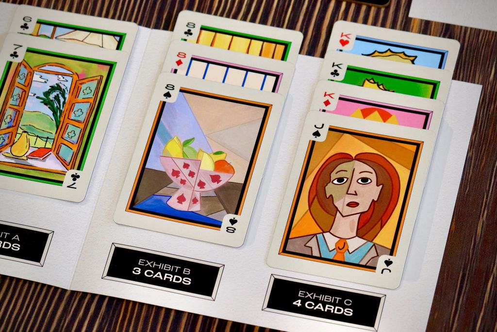 Illustration 2 de Gallery Gambit - Board Game & Designer Playing Cards