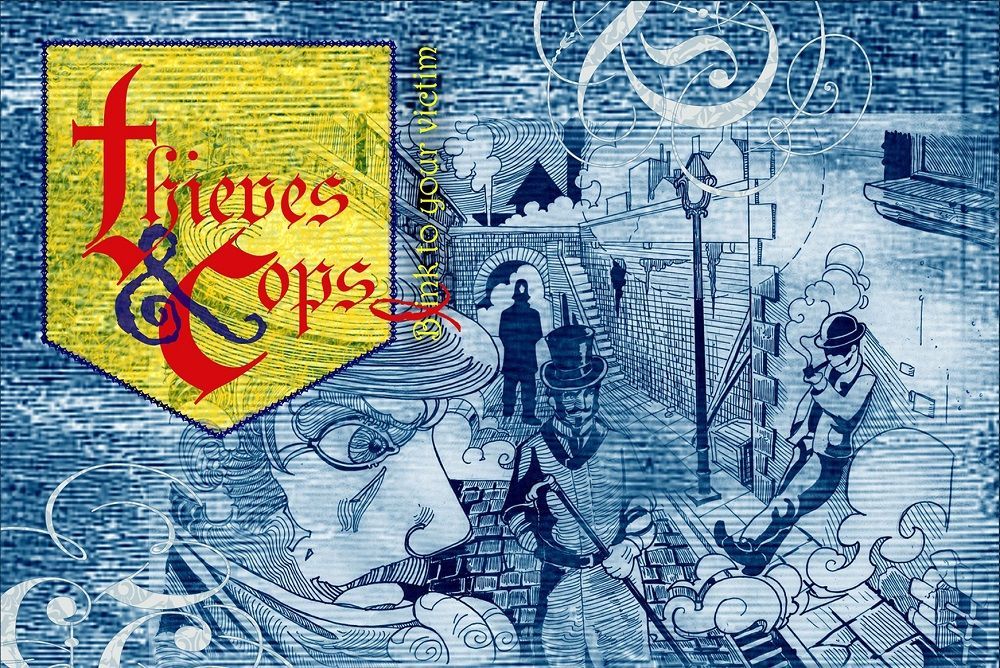 Thieves and Cops: Blink to your Victim box art