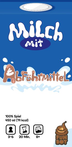 Milch mit Abführmittel