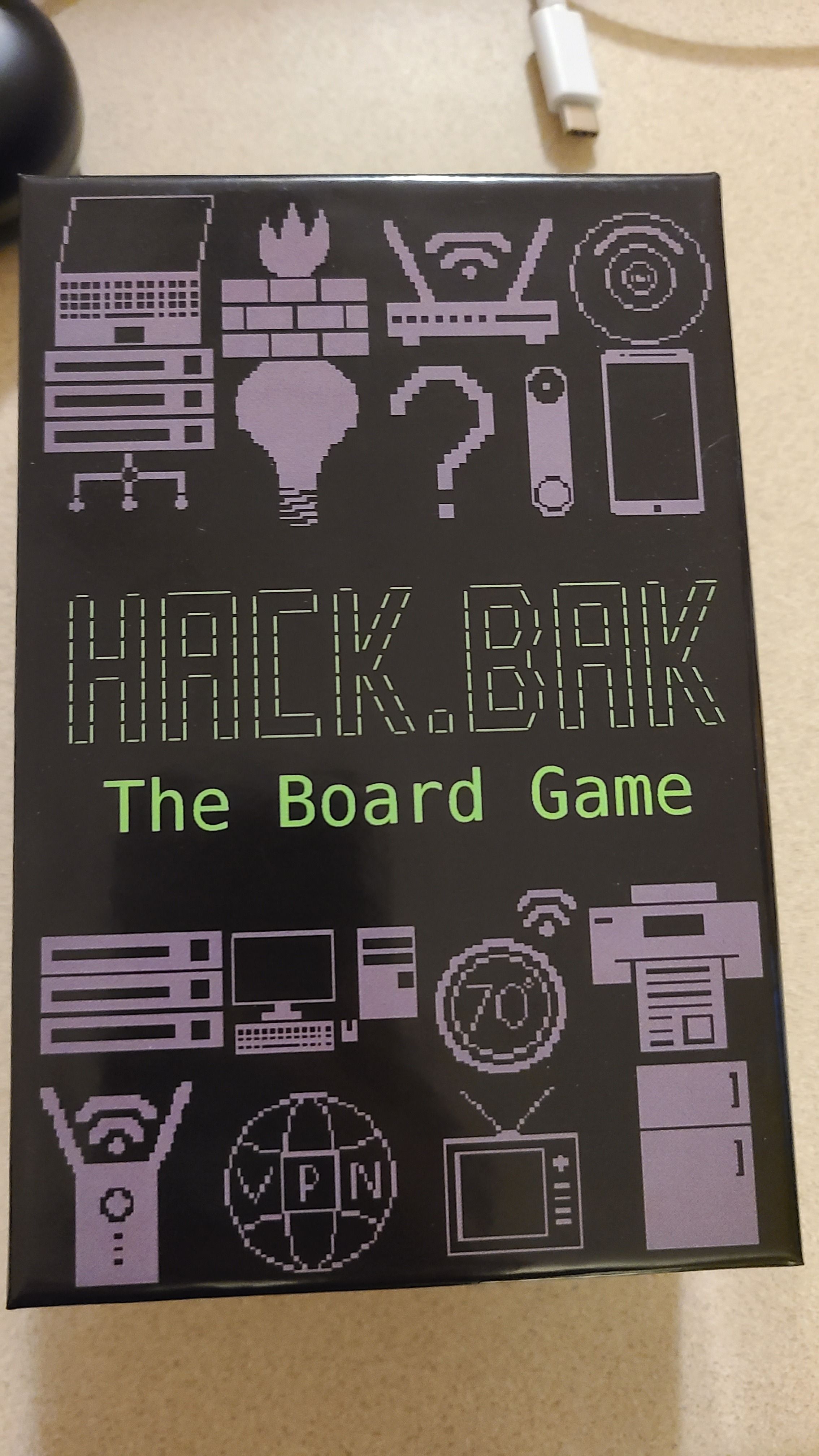 Cover art for HACK.BAK: The Board Game