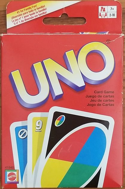 board & card games uno