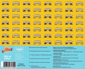 San Francisco: Cable Car Stickers