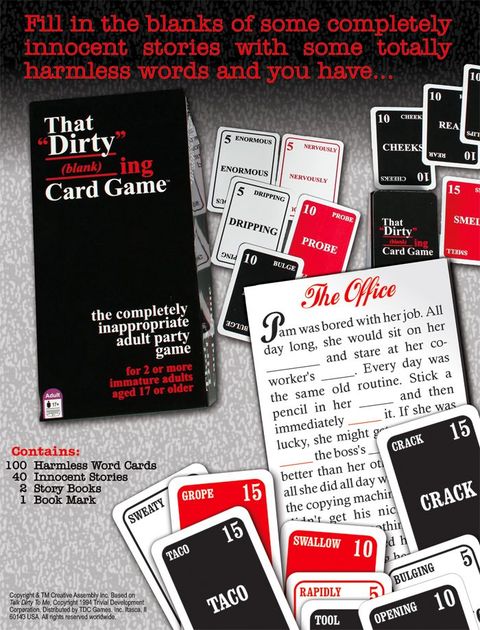 that dirty blanking card