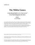 RPG Item: GRMN3-03: The Militia Games