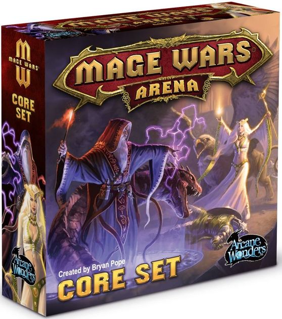 Mage Wars Arena Board Game Boardgamegeek