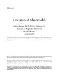 RPG Item: VER3-07: Decision at Sheernobb