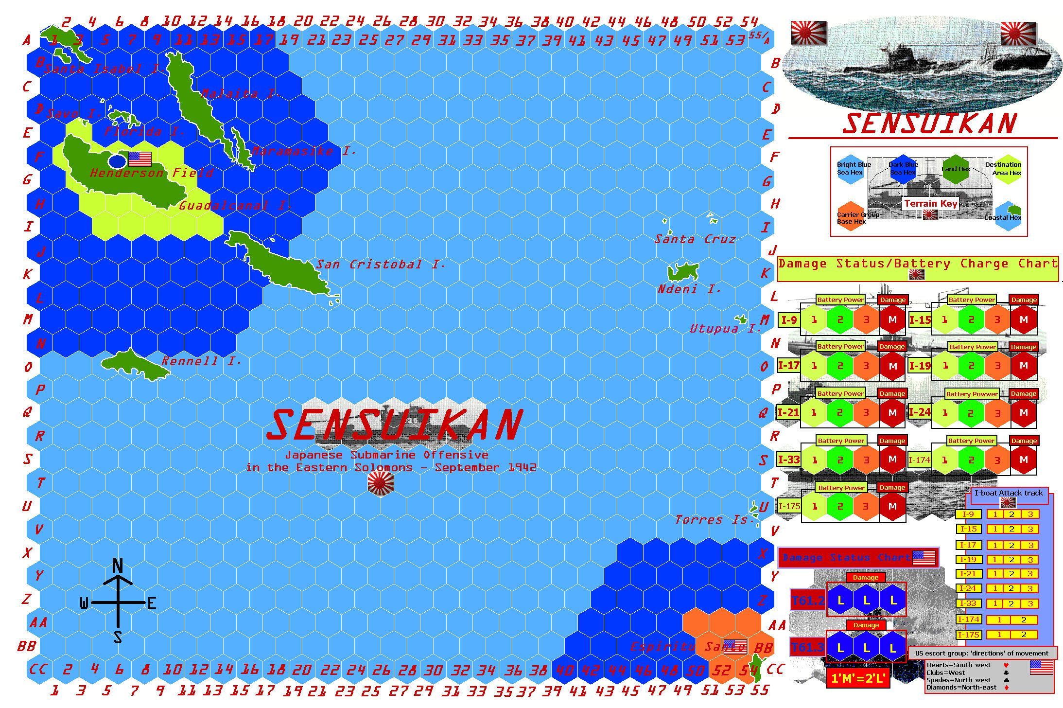 Sensuikan: Eastern Solomons Sept 1942