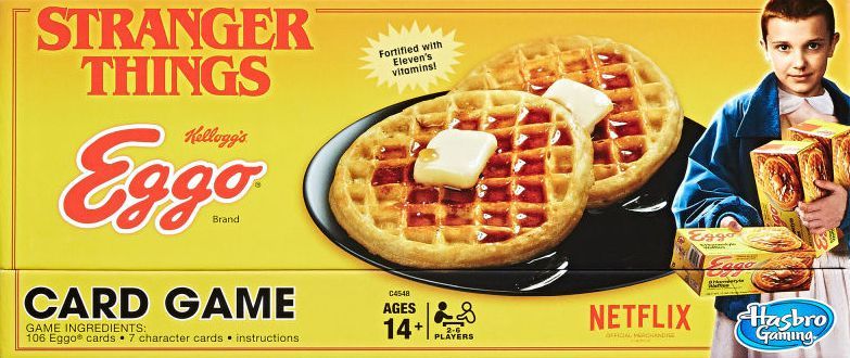 Stranger Things Eggo Card Game Board Game Boardgamegeek