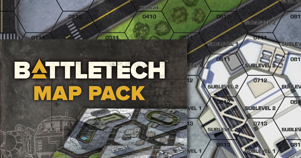 Battletech: MapPack – Cities | Board Game | BoardGameGeek