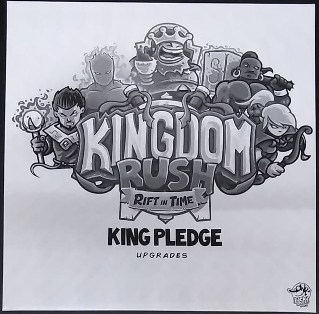 Kingdom Rush Rift In Time King Pledge Upgrades Board Game Accessory Boardgamegeek
