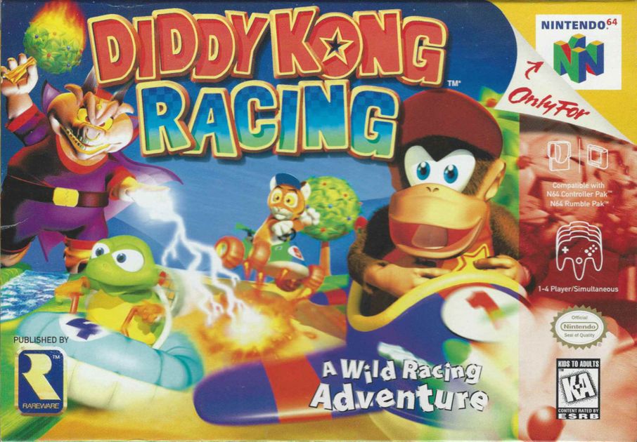 k*i様 希少 David GageDocking Station The Re Song of the Day M8W2D6 - 1990s - Diddy Kong Racing (N64