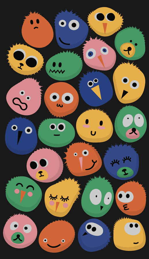 The Fuzzies gioco da tavolo party di abilità per 2-4 giocatori - copertina ufficiale CMYK