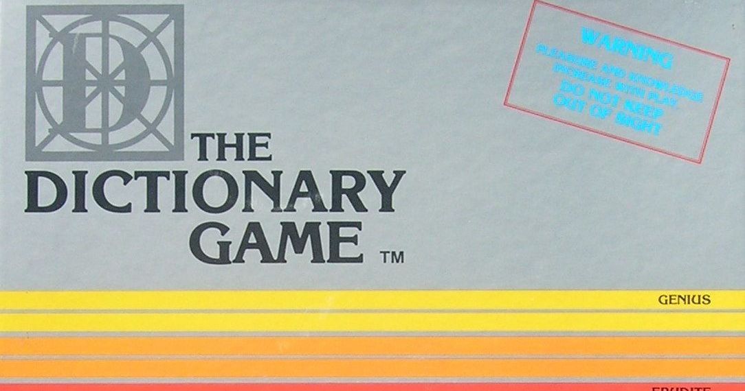 The Dictionary Game | Board Game | BoardGameGeek