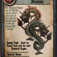 Shadows of Brimstone: 2 Elemental Dragons Promo Card