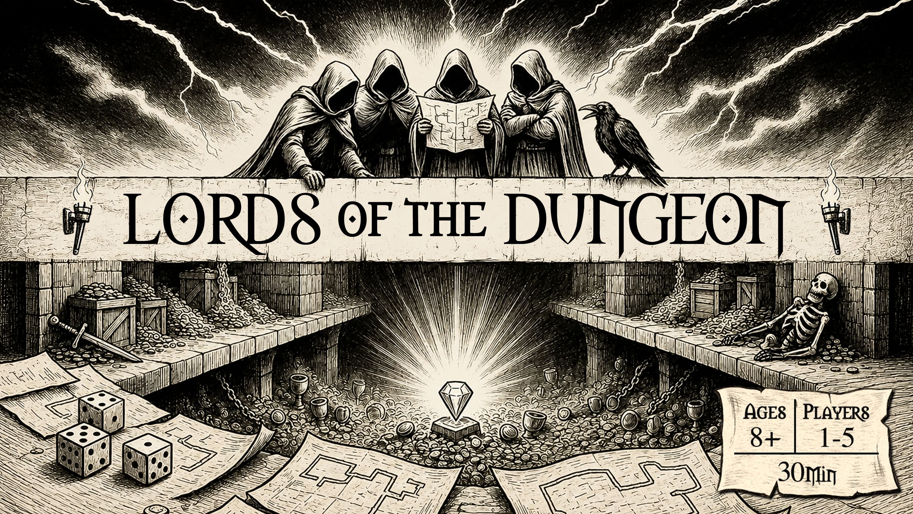 Cover art for Lords of the Dungeon
