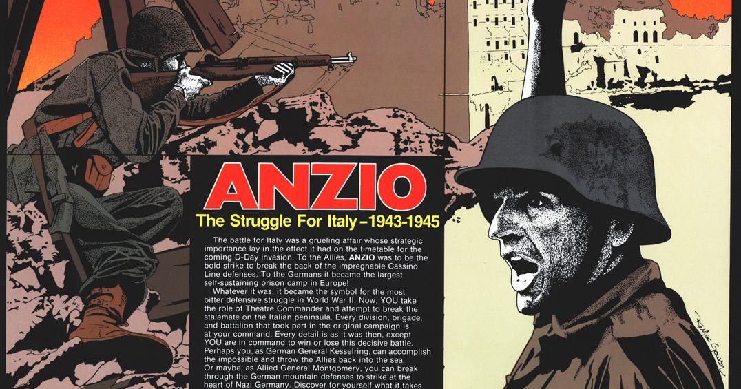 Anzio: The Struggle for Italy – 1943-1945 | Board Game | BoardGameGeek
