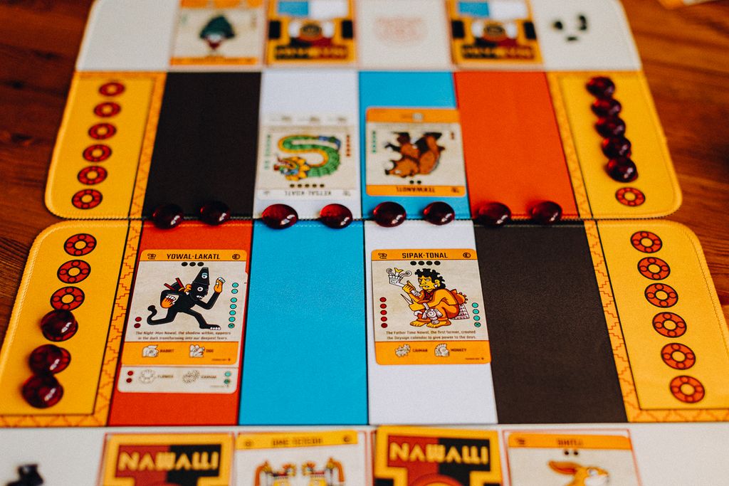 A shapeshifting duel | Nawalli: The Aztec Card Game