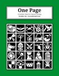 RPG Item: One Page Number 06: Second-hand Gear