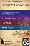 RPG Item: Limitless Encounters: Ravenloft Encounters