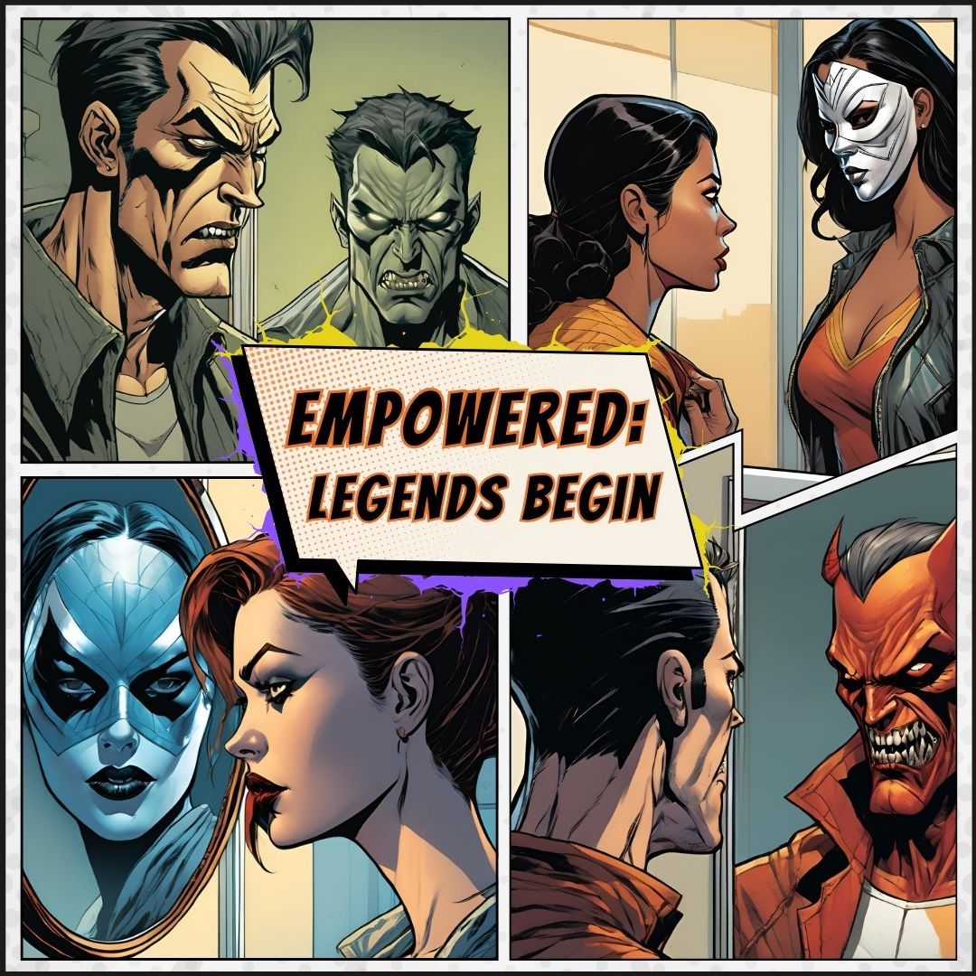 Cover art for Empowered: Legends Begin