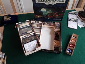 Arkham Horror: The Card Game – Basically Wooden Box Organiser
