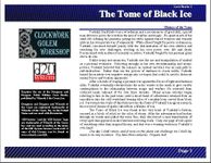 RPG Item: Lost Books 01: The Tome of Black Ice