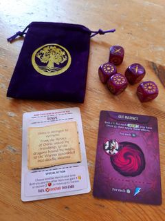 Wonder Book: Limited Edition Dice Set & Promo Cards