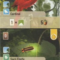 Forest Shuffle: Cardinal / Say's Firefly Promo Card