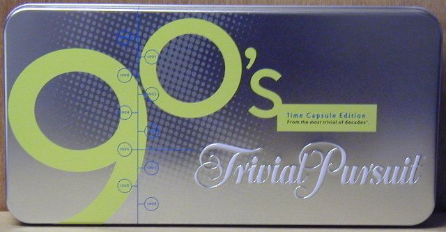 Trivial Pursuit 90’S TIME CAPSULE Edition REPLACEMENT Parts Card Holders ONLY 