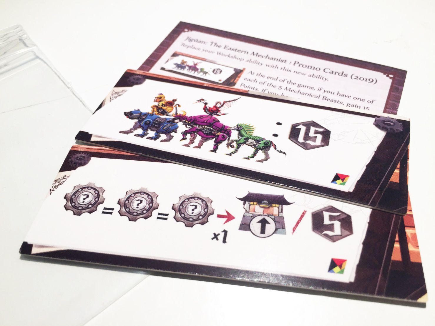 Jigūan: The Eastern Mechanist – 2019 Essen Promo Cards