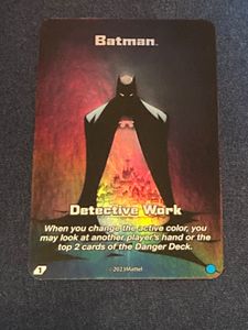 UNO Ultimate: Batman – Detective Work Ultra Rare Foil Chase Card