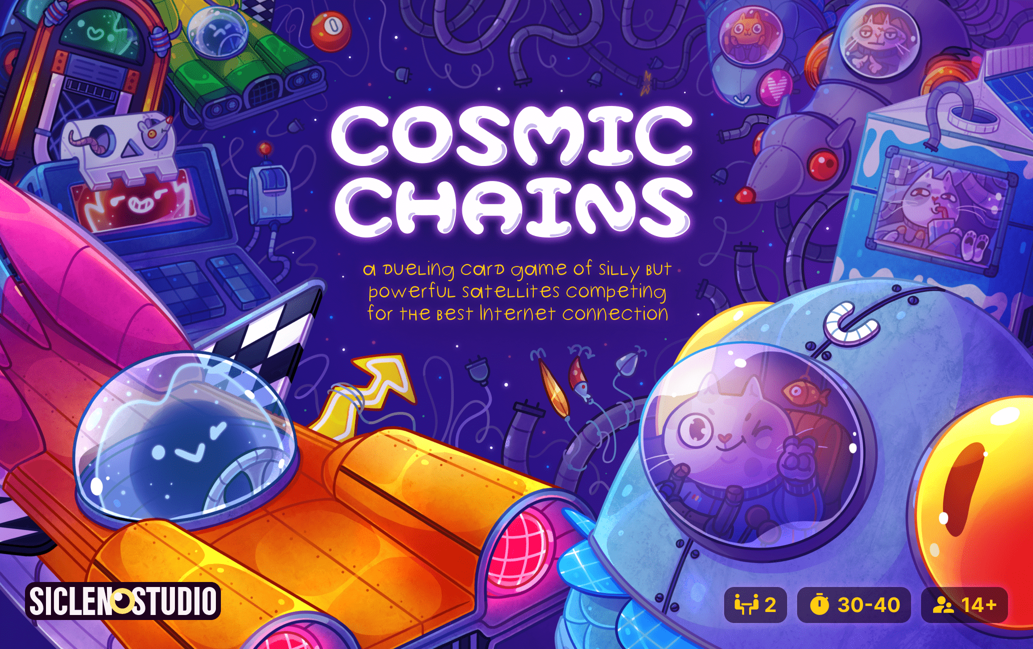 Cosmic Chains box art