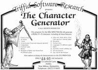 RPG Item: The Character Generator