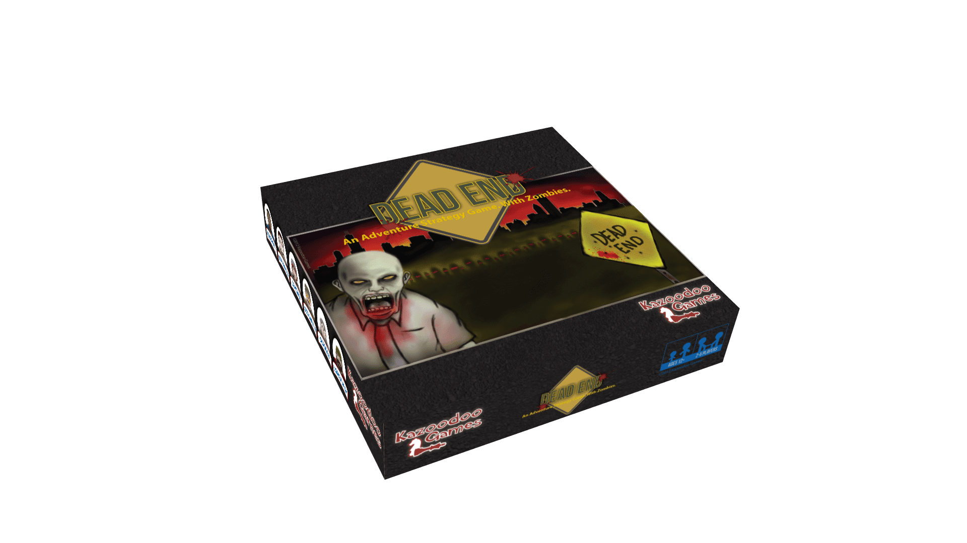 Dead End: An Adventure Strategy Game. With Zombies. cover