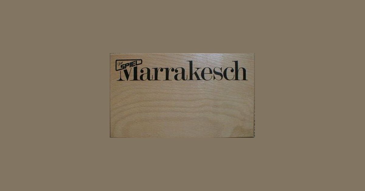 Marrakesh | Board Game | BoardGameGeek