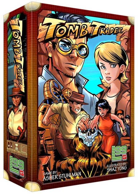 tomb trader board game boardgamegeek