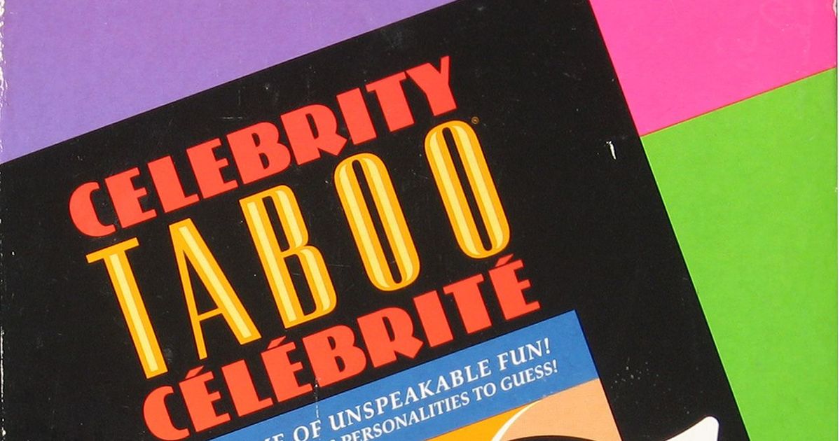 Celebrity Taboo | Board Game | BoardGameGeek