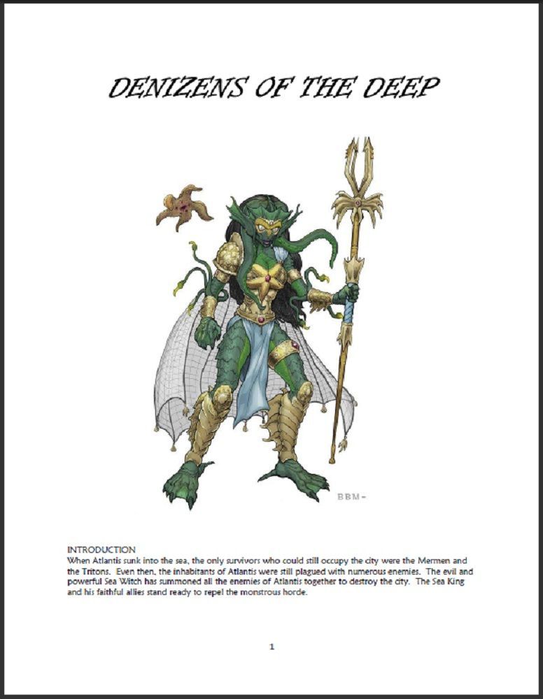 Denizens of the Deep
