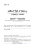 RPG Item: GEO6-07: Lady of Oak & Oracles