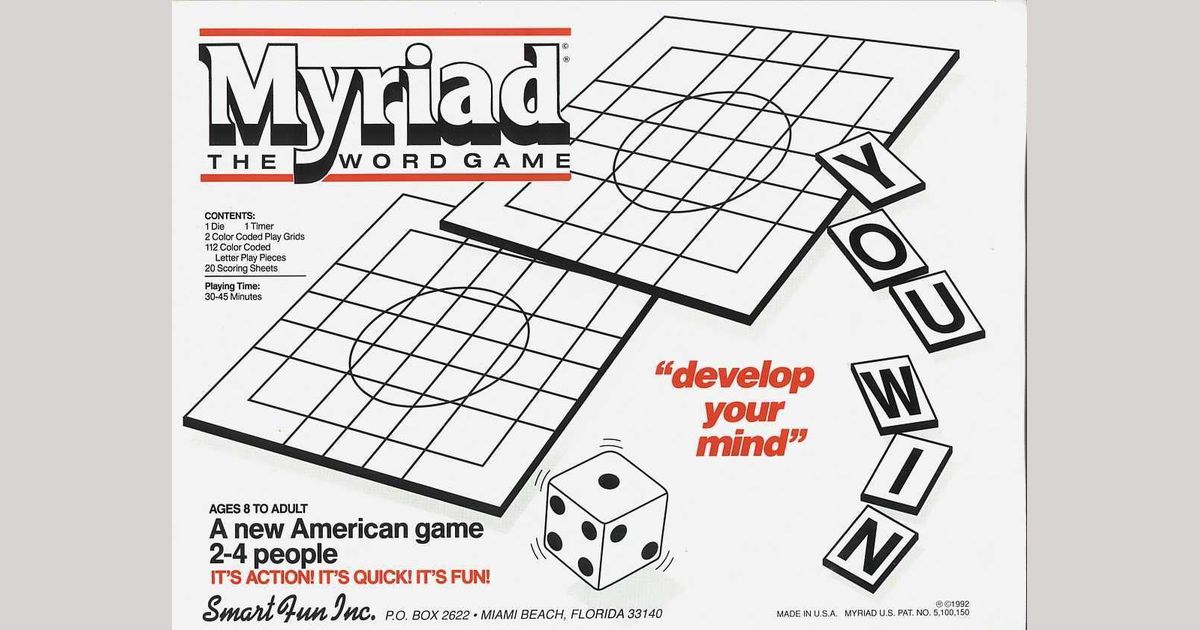 Myriad The Word Game Board Game BoardGameGeek