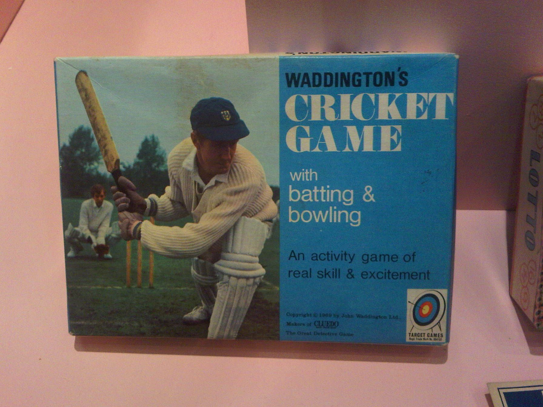 Waddington's Cricket Game