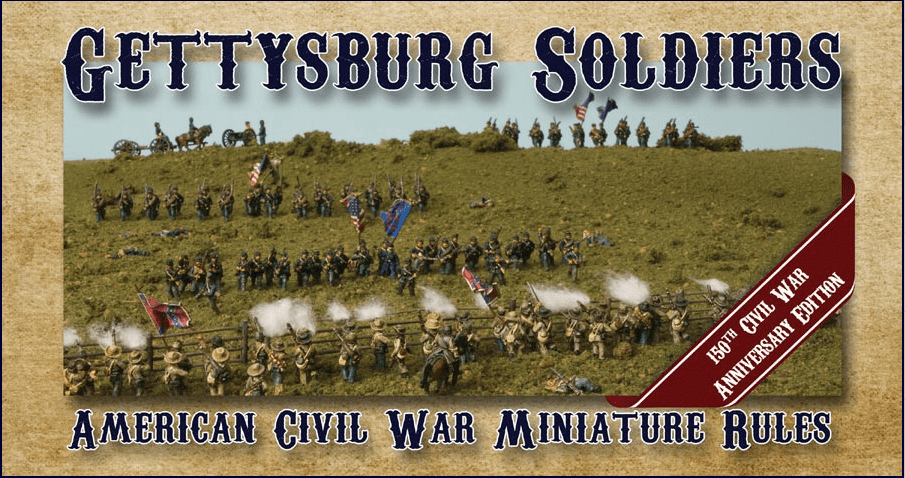 Gettysburg Soldiers: American Civil War Miniature Rules cover