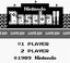 Video Game: Baseball