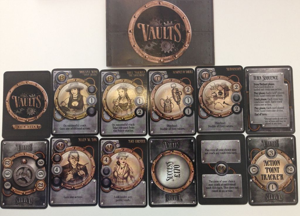 Illustration 7 de VAULTS - A D66 Dungeon Supplement and Card Set